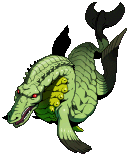 Sprite of a Scaled Dragon.